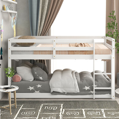 Isabelle Max Blaisdel Twin Low Loft Bed Reviews Wayfair